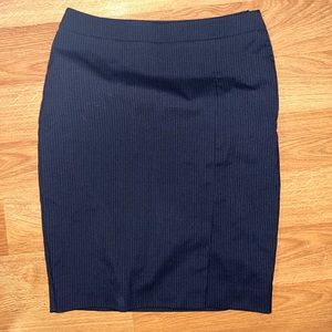 Ann Taylor navy blue Petite skirt size 00P